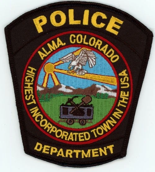 COLORADO CO ALMA POLICÍA BONITO PARCHE HOMBRO SHERIFF Foto 1 de 1