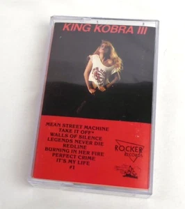 Musikkassette - KING KOBRA - III - Tape MC - Foto 1 di 1