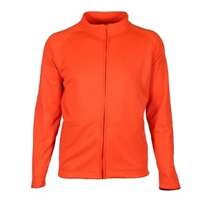 Gamehide Men's Hunting Camp Full Front Zip Fleece Jacket Blaze Orange - Picture 1 of 3