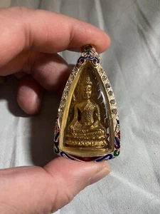 Phra Buhdda Chinarat Indochina amulet B.E 2485 - Picture 1 of 3