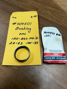 NOS OEM OMC Evinrude Johnson Bushing 909501 120-260HP '78-'81, 2.5-8.2 '81-'85 - Picture 1 of 1