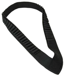 VISM Shotgun Shotshell Bandolier 56 rd 12ga 20ga Tactical Hunting Shooting BLK - Picture 1 of 5