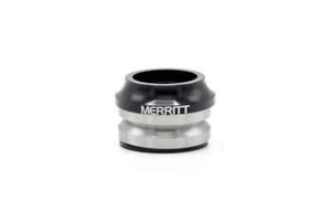 Merritt Integrated 10mm LowTop 1-1/8" BMX Bicycle Headset - Black - Picture 1 of 1