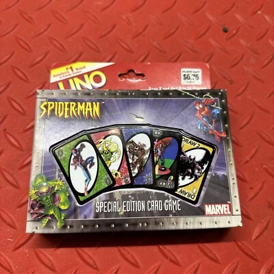 Sababa Toys Marvel Spider-Man Special Edition Uno Card Game Brand New Vintage - Image 1 of 2