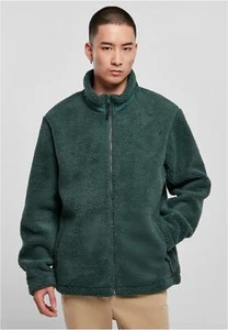 Urban Classics Basic Sherpa Jacket Oversize Look Stand up Collar between-Seasons - Picture 1 of 24