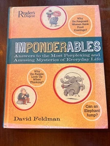 Imponderables Reader’s Digest HC Perplexing Mysteries Coffee Table Educational - Picture 1 of 3