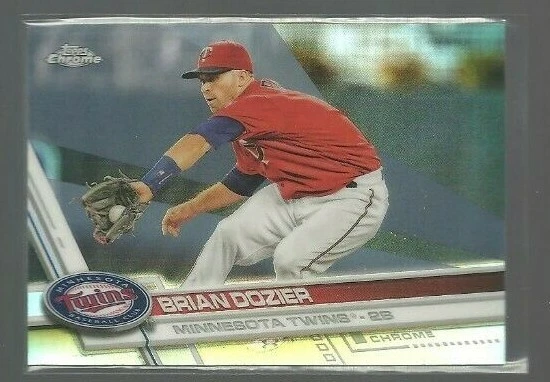  2017 Topps Chrome Refractors #190 Brian Dozier (ref 66467) - Image 1 of 1
