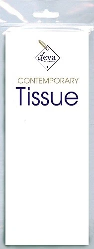 Luxury White Tissue Paper Pack 4 Large Sheets - Image 1 of 1