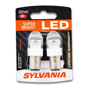 Sylvania ZEVO - 2 Pack - 1157RLED LED Bulb Brake Tail Center High Mount Stop cs