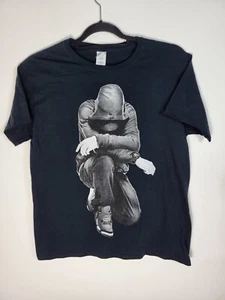 Camiseta negra para hombre Eminem London Wembley Stadium Concert Tour 2014 talla grande - Imagen 1 de 10