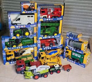 Lot Bruder Tractor