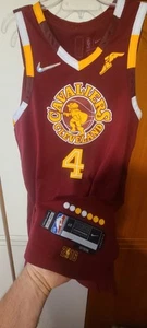Evan Mobley 21-22 Cleveland Cavaliers Rookie Authentic City Edition Game Jersey - Picture 1 of 22