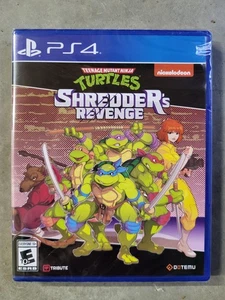 TMNT: Shredder's Revenge PlayStation 4 PS4 Brand New Factory Sealed Fast Ship! - Picture 1 of 3