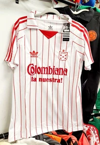 CAMISETA AMERICA DE CALI RETRO COLOMBIANA 1985 BLANCA - REPLICA - FUSSBALL TRIKOT - Bild 1 von 5