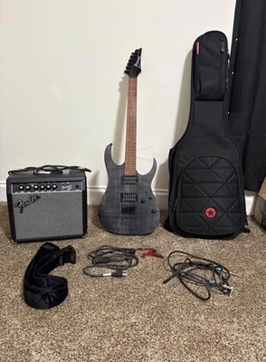 Complete Ibanez Electric Guitar Starter Pack – Fender Amp  (Needs Strings) - Image 1 of 4