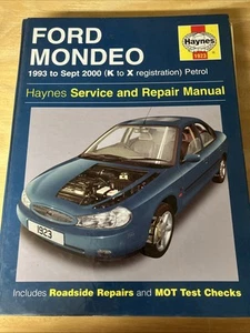 Ford Mondeo 1993 - Sept 2000 (K - X Reg) Petrol Haynes Service & Repair Manual - Picture 1 of 3
