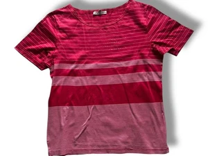 Maglificio MG Damen rot gestreiftes Top Small – Versand am selben Tag - Bild 1 von 10