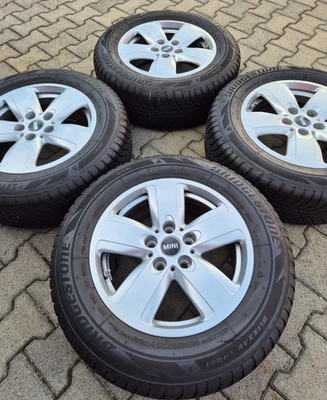 Original MINI F60 Countryman 6-7mm Felgen 205/65R16 Winterreifen Bridgestone - Bild 1 von 4