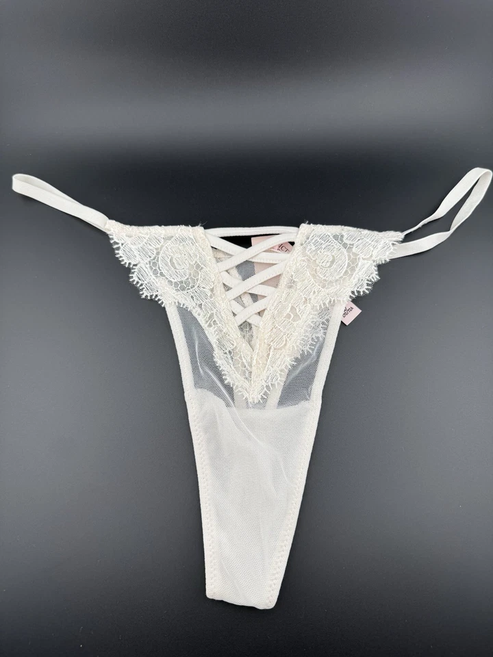 Tanga Victoria Secret Dream Angels Boho Floral Bordado V Tanga M Foto 1 de 4