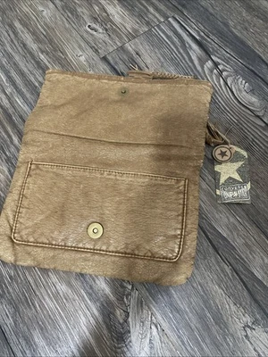 Brand New Converse One Star Women's Bag Brown Faux Leather - Image 1 of 4