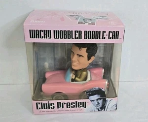 Elvis Presley Pink Cadillac Bobble Car Funko Wacky Wobbler Bobble Car The King - Picture 1 of 14