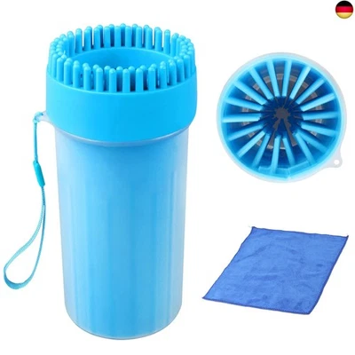 SONEER Pfotenreiniger für Hunde, Tragbare Hundepfoten Reiniger, Silikon