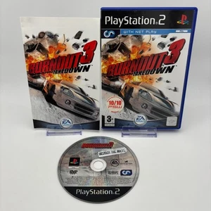 Burnout 3 Takedown (PAL Sony PS4, 2004) Incredible Racer *Disco perfecto* - Imagen 1 de 13