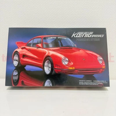 Fujimi Koenig Porsche 911 Biturbo Model Kit 124 plastica usato - Immagine 1 di 4
