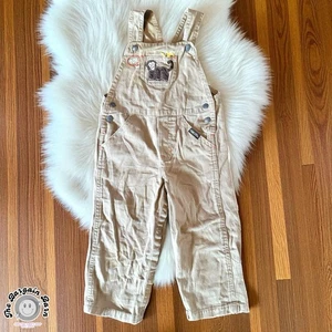 Salopette vintage Y2K Sesame Street 2003 scimmia ricamata bambino (24M) - Foto 1 di 4
