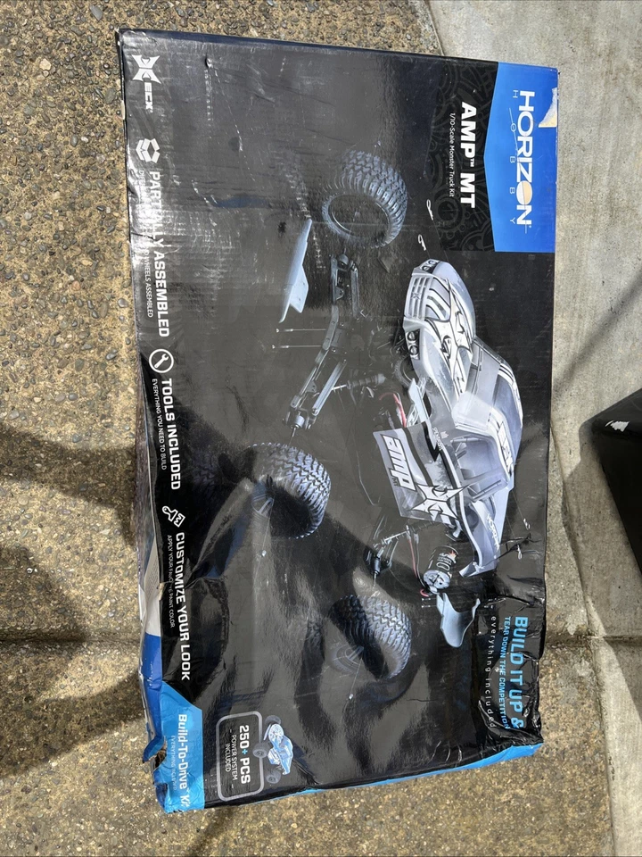 Brand New Horizon Hobby ECX 1/10 AMP RTR 2WD Monster Truck ( Look Pictures ) - Image 1 of 4