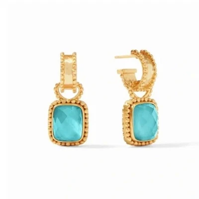 Julie Vos Marbella Square Shell Freshwater Pearls Earings - Image 1 of 4