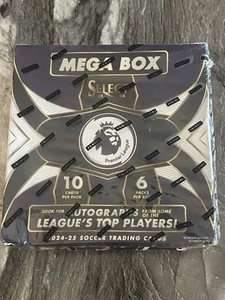 2024-25 Panini Select soccer factory SEALED Mega box 6 pack card 10 cards per - Picture 1 of 3