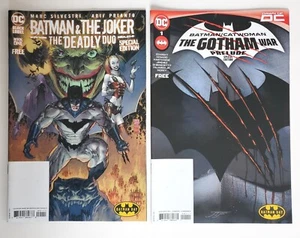 Batman Day 2023 Prelude to Gotham War Joker Deadly Duo #1 Special Edition Lot - Imagen 1 de 2