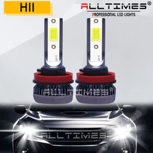 Super Bright H11 LED Headlight Conversion Kit Low Beam Bulbs 6000K Xenon White - Picture 1 of 12