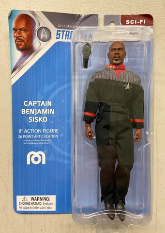 MEGO SCI-FI Star Trek Deep Space Nine Captain Benjamin Sisko 8" Figure DAMAGED Cover