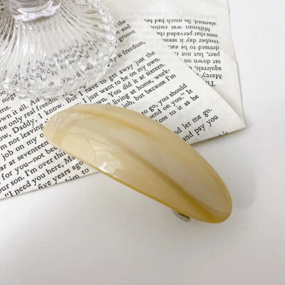 Pinza para el cabello geométrica de acetato acrílico pasadores grandes accesorios para el cabello de mujeres Foto 1 de 4