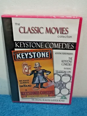The Keystone Comedies (The Classic Movies Collection) - NEW & SEALED DVD - Image 1 of 2