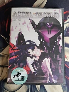 Accel World: Set 1 New DVD Anime Subtitled 2 Pack Neon Alley Viz Anime Brand New - Imagen 1 de 3