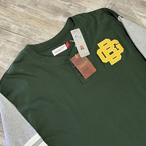Mitchell & Ness NFL Throwbacks Green Bay Packers Raglan Long Sleeve Shirt 3XLT - Picture 1 of 9