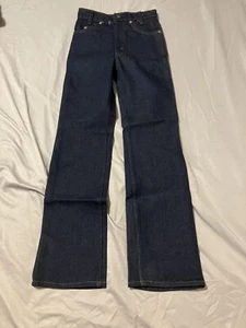 Vintage LEVIS 416-0617 Saddleman Boot Jeans Boys Size 12 Slim ORANGE TAB -NEW- - Picture 1 of 9