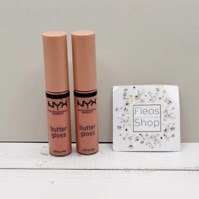 NYX Butter Gloss Fortune Cookie 2-pack  - Fullsize & Authentic - Image 1 of 4