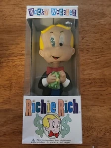 Wacky Wobbler Richie Rich Harvey Comics 2001 Box kept FUNKO RETIRED NEW - Picture 1 of 8
