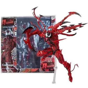 6" Amazing Yamaguchi Revoltech Red Venom Carnage Action Figure Spider Man Statue - Picture 1 of 7