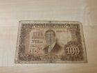 100 Peseten Schein Spanien 1953 Banknote Espana Pesetas Cien
