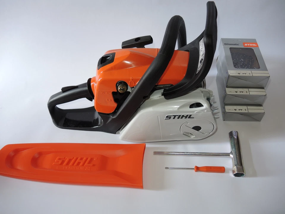 Stihl MS 181 C-BE Motorsäge + Schwert +  Sägekette NEU 1,1mm MS181 - Bild 1 von 1