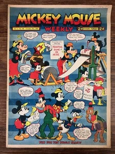 Complete Journal Revue MICKEY MOUSE WEEKLY Vol. 2 Nr. 88 October 9th  1937 - Picture 1 of 7