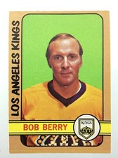 1972-73 Bob Berry Los Angeles Kings 9 OPC O-Pee-Chee Hockey Card N900