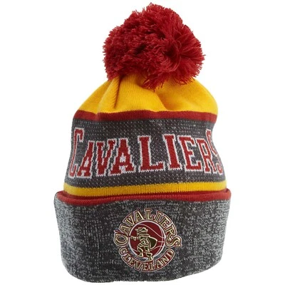 Mitchell&ness Nba Stripe Pom Knit Cleveland Cavaliers Mens Style : Bh48b3-GY - Изображение 1 из 3