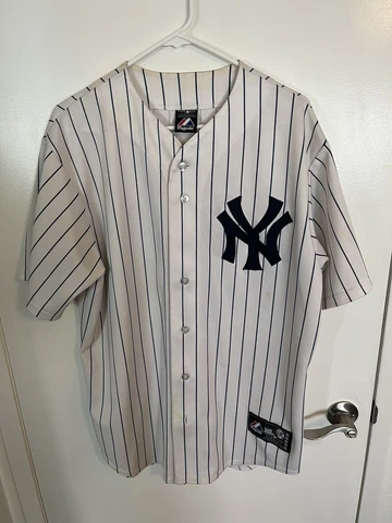 majestic new york yankees mlb baseball jersey #24 L ROBINSON pinstripe CANO Cover