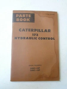 1960 Vintage Caterpillar Traktor Teilebuch Katalog 173 Hydraulische Steuerung N1 - Bild 1 von 9